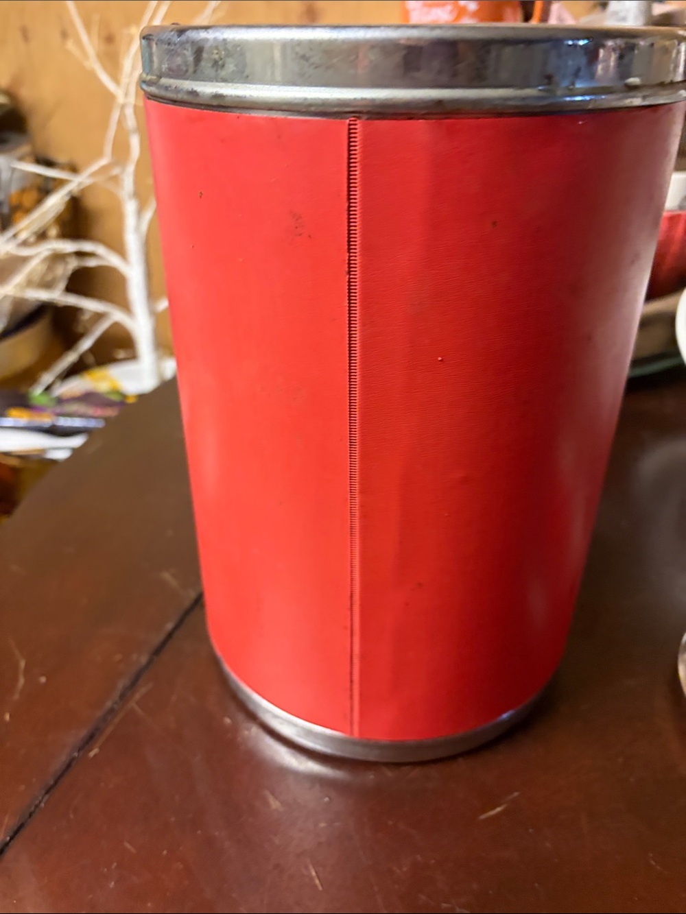 Vintage Red Fire Extinguisher Canister - Picture 8 of 8